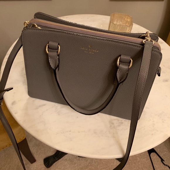 kate spade gray purse